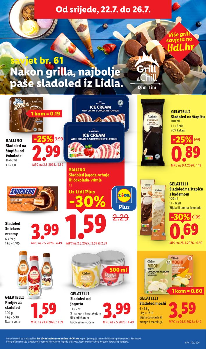 Lidl catalog page 59 — 2026-07-20 to 2026-07-26