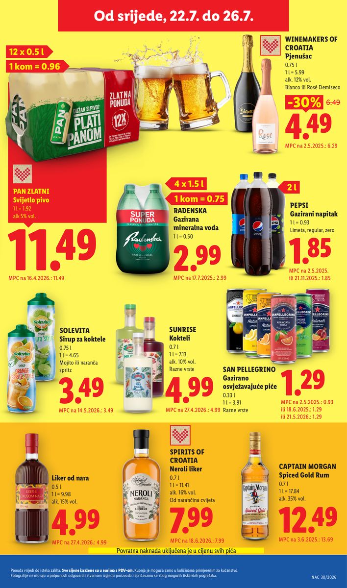 Lidl catalog page 61 — 2026-07-20 to 2026-07-26