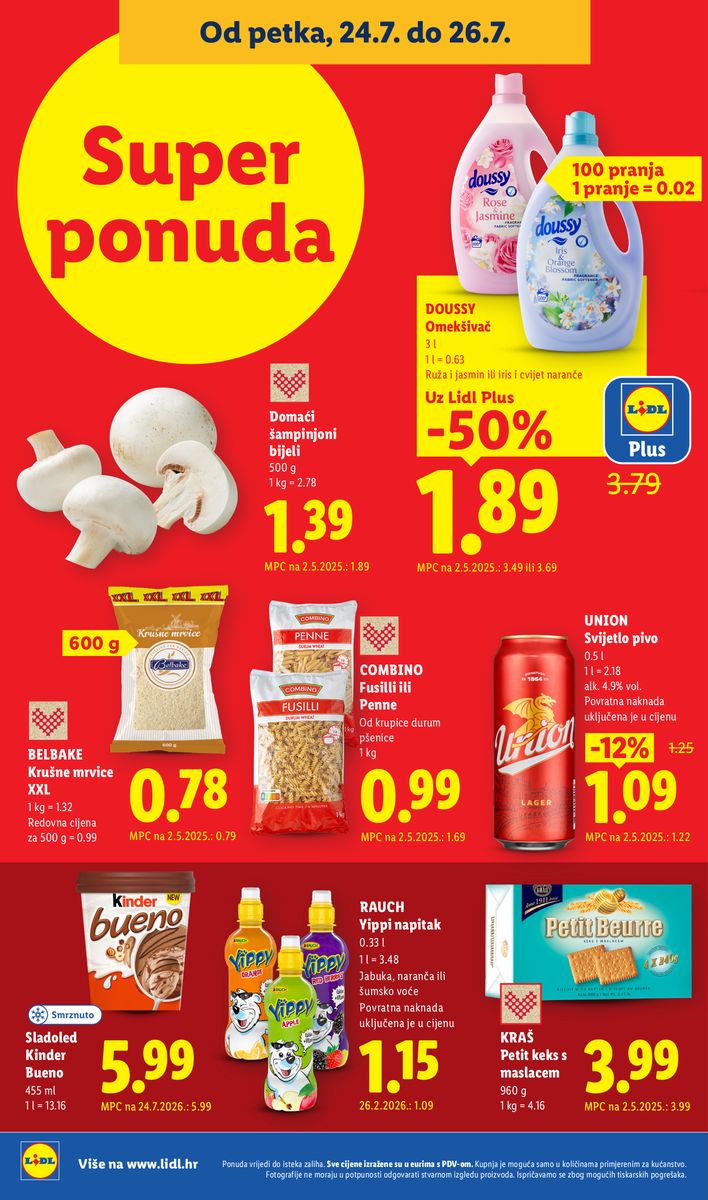 Lidl catalog page 74 — 2026-07-20 to 2026-07-26