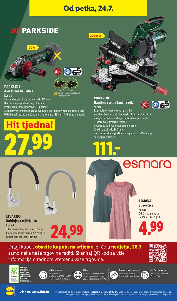 Lidl catalog page 76 — 2026-07-20 to 2026-07-26