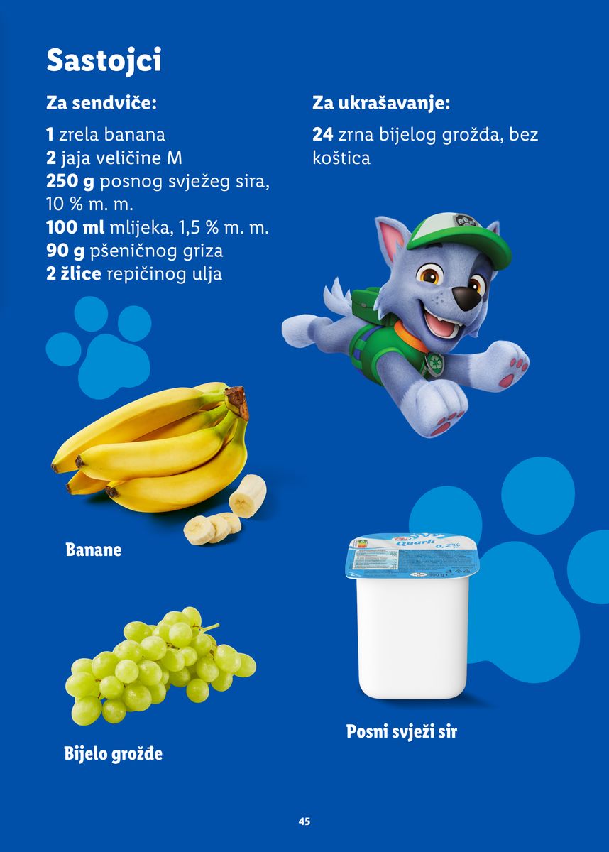 Lidl catalog page 45 — 2026-07-20 to 2026-08-30