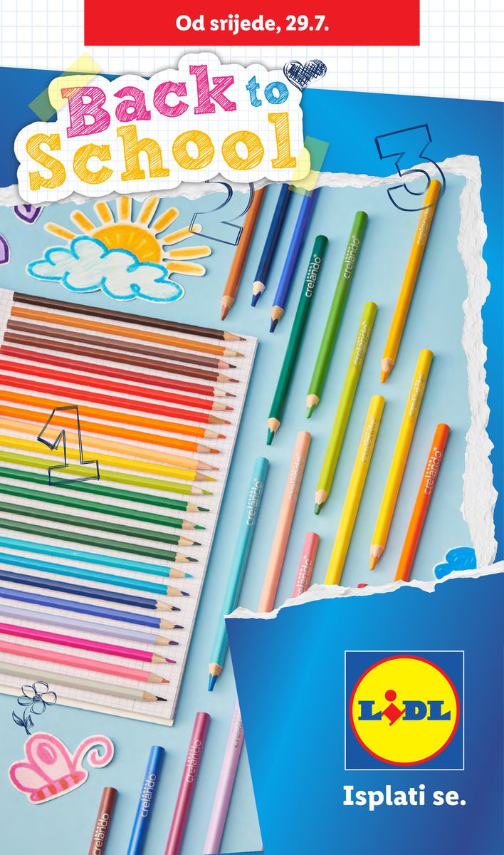 Lidl catalog page 1 — 2026-07-29 to 2026-09-01