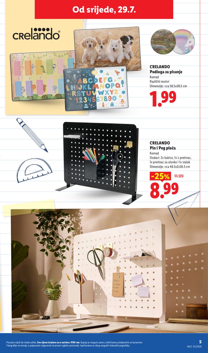 Lidl catalog page 5 — 2026-07-29 to 2026-09-01
