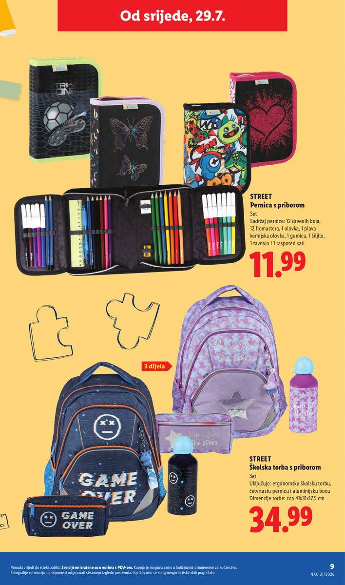 Lidl catalog page 9 — 2026-07-29 to 2026-09-01
