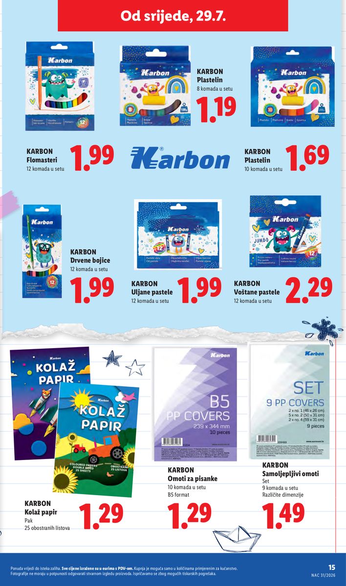 Lidl catalog page 15 — 2026-07-29 to 2026-09-01