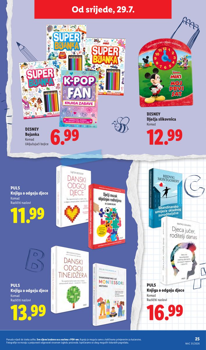 Lidl catalog page 25 — 2026-07-29 to 2026-09-01