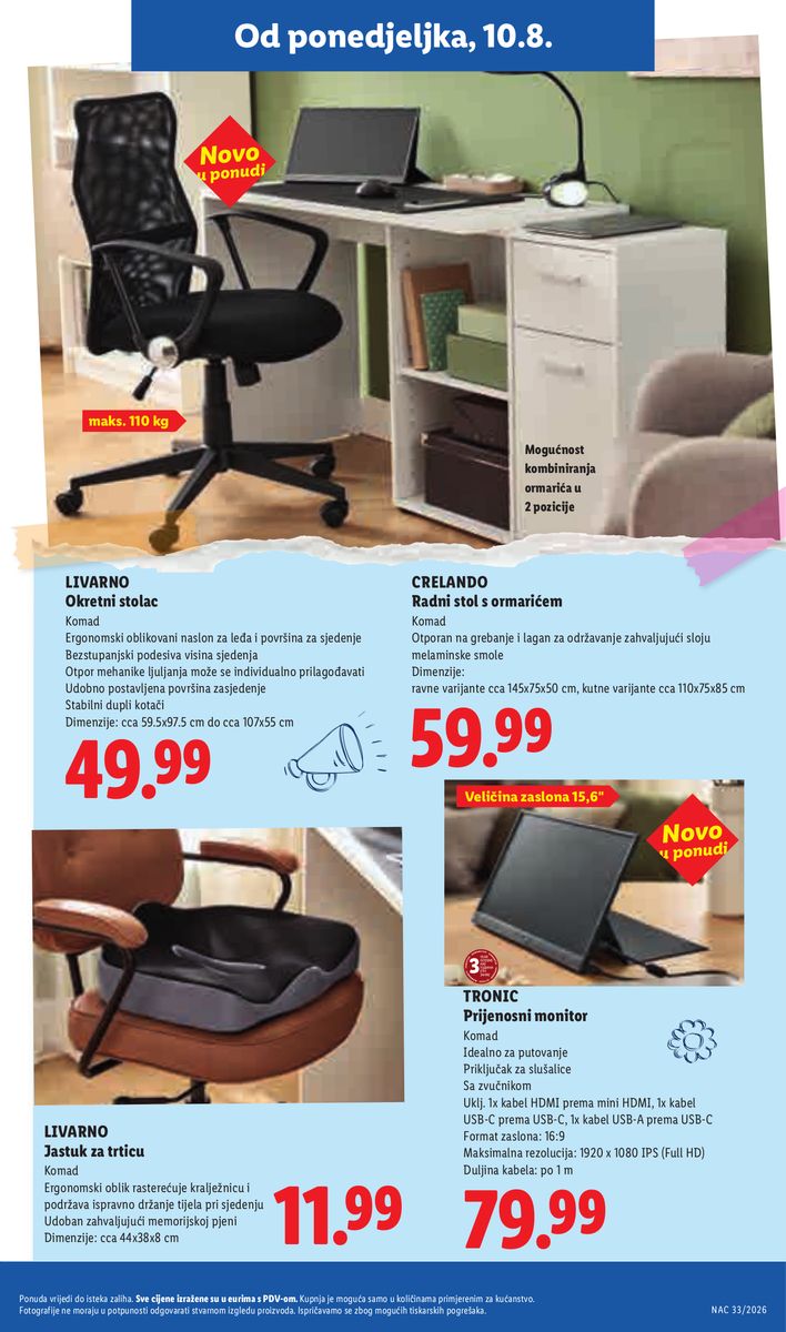 Lidl catalog page 33 — 2026-08-10 to 2026-08-16