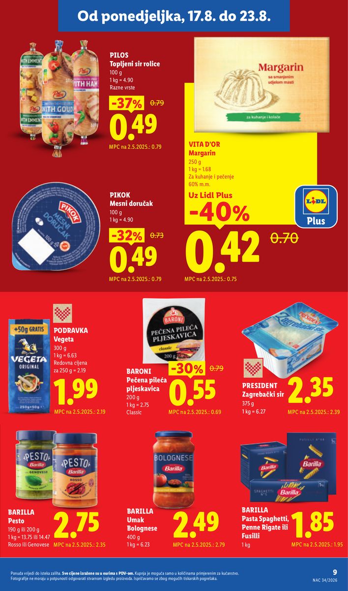 Lidl catalog page 9 — 2026-08-17 to 2026-08-23
