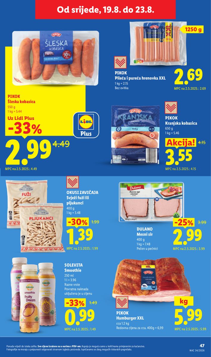 Lidl catalog page 47 — 2026-08-17 to 2026-08-23