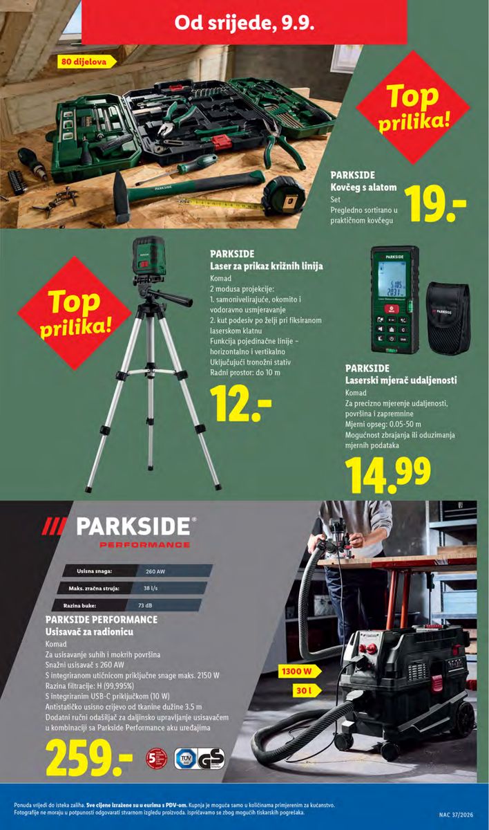 Lidl catalog page 45 — 2026-09-07 to 2026-09-13