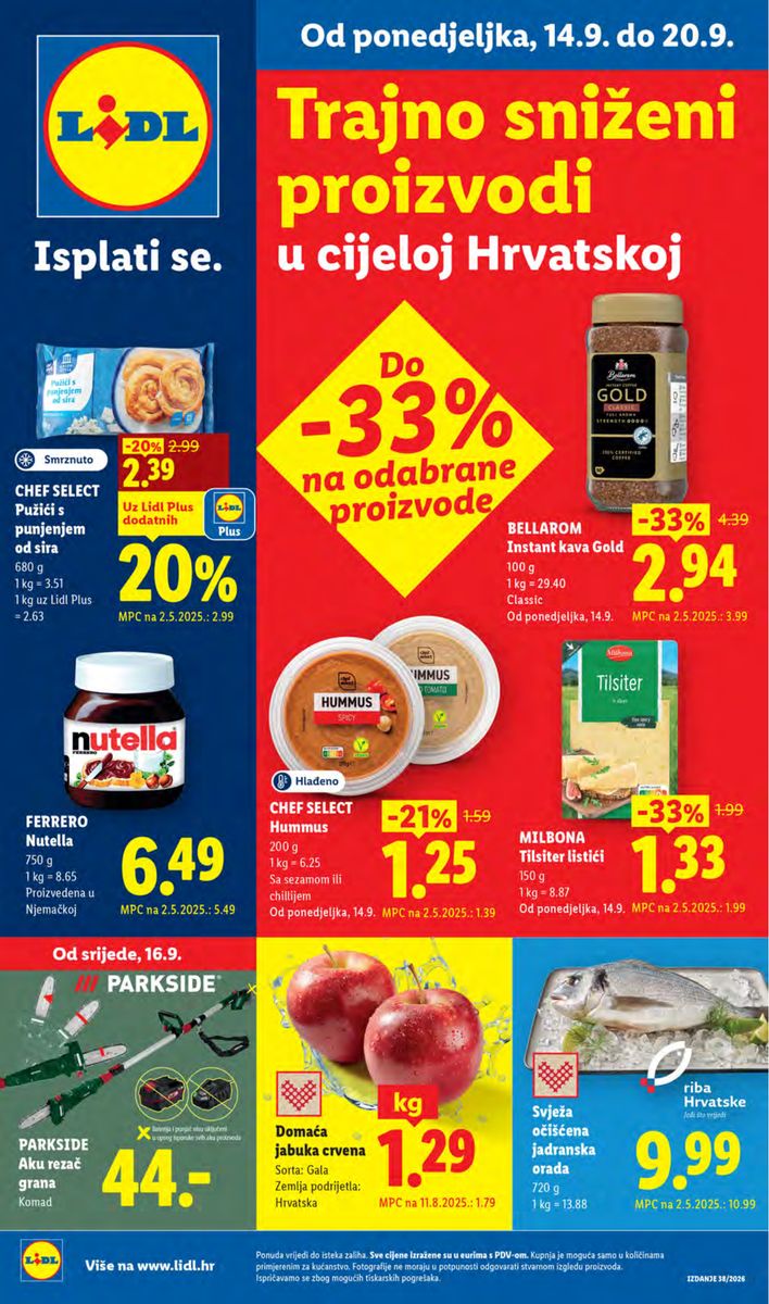Lidl catalog cover