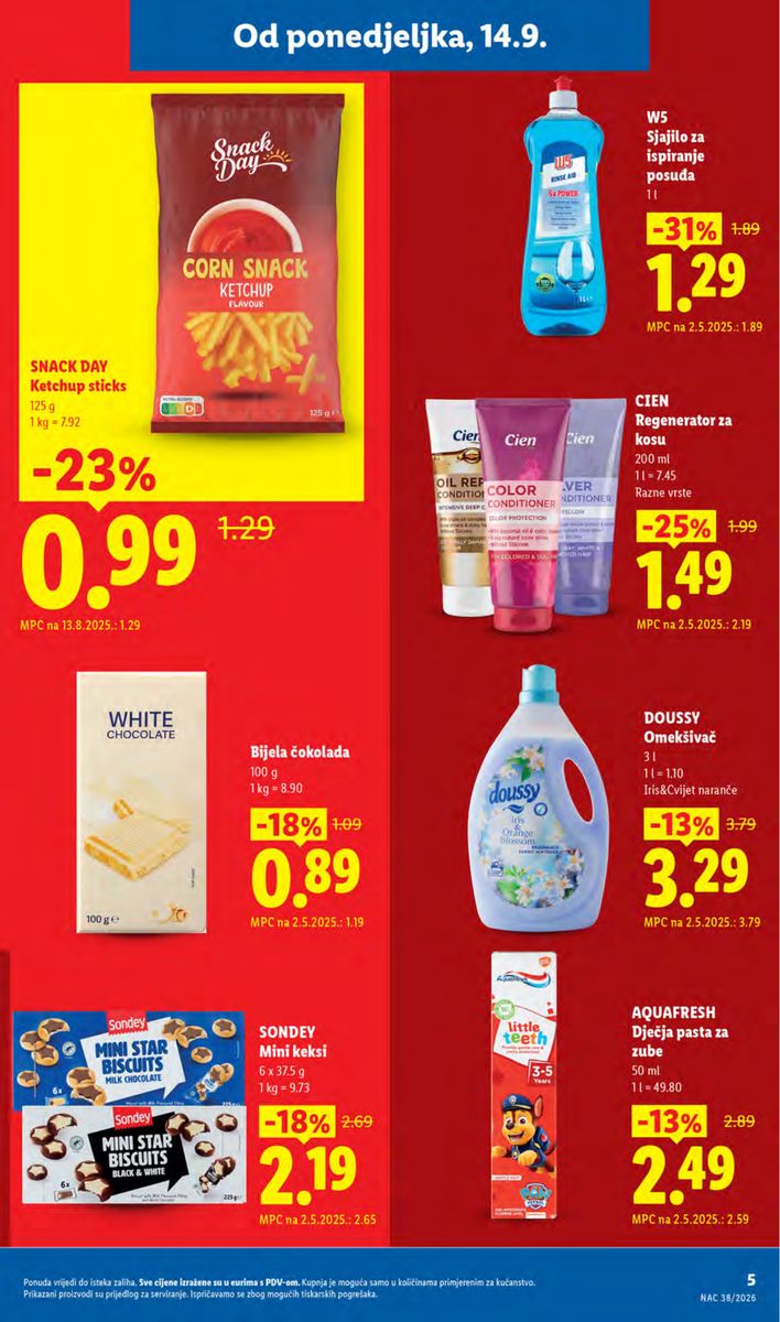 Lidl catalog page 5 — 2026-09-14 to 2026-09-20