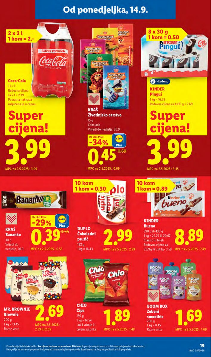 Lidl catalog page 19 — 2026-09-14 to 2026-09-20