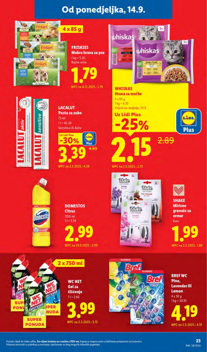 Lidl catalog page 23 — 2026-09-14 to 2026-09-20