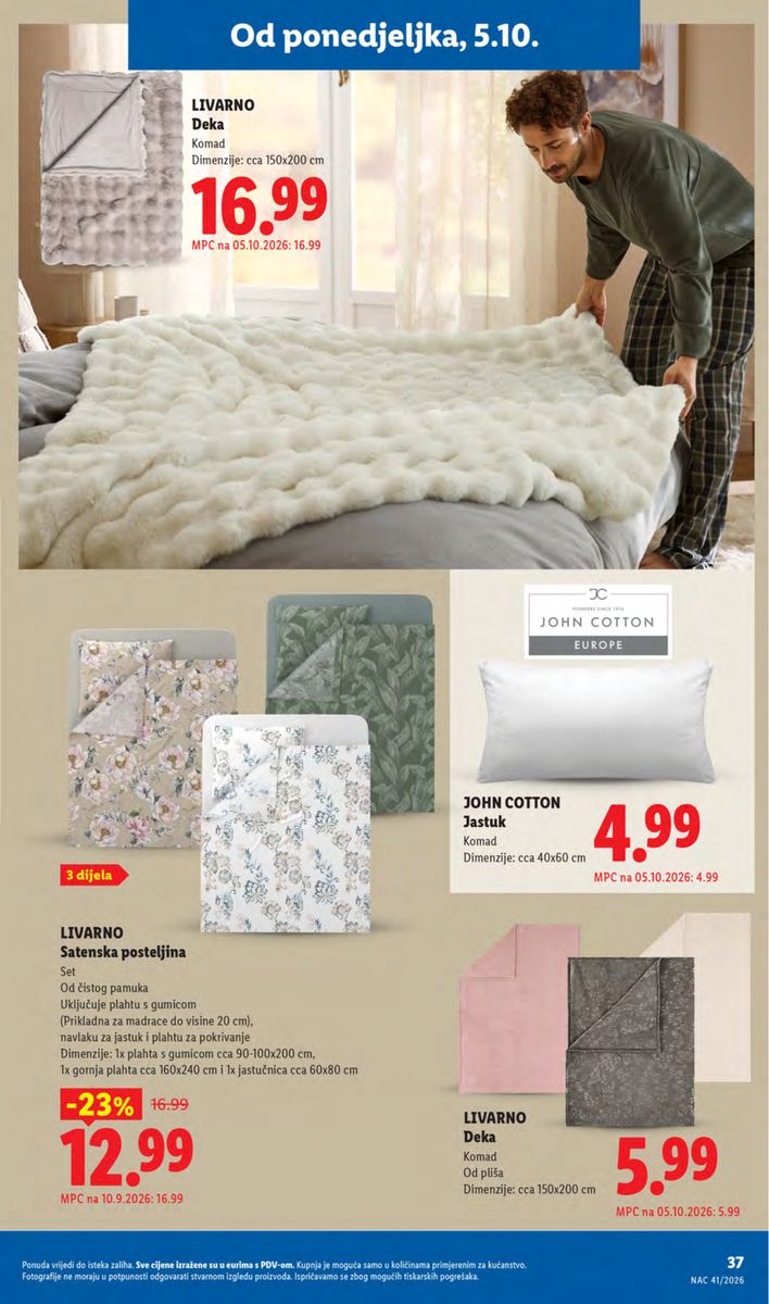 Lidl catalog page 37 — 2026-10-05 to 2026-10-11
