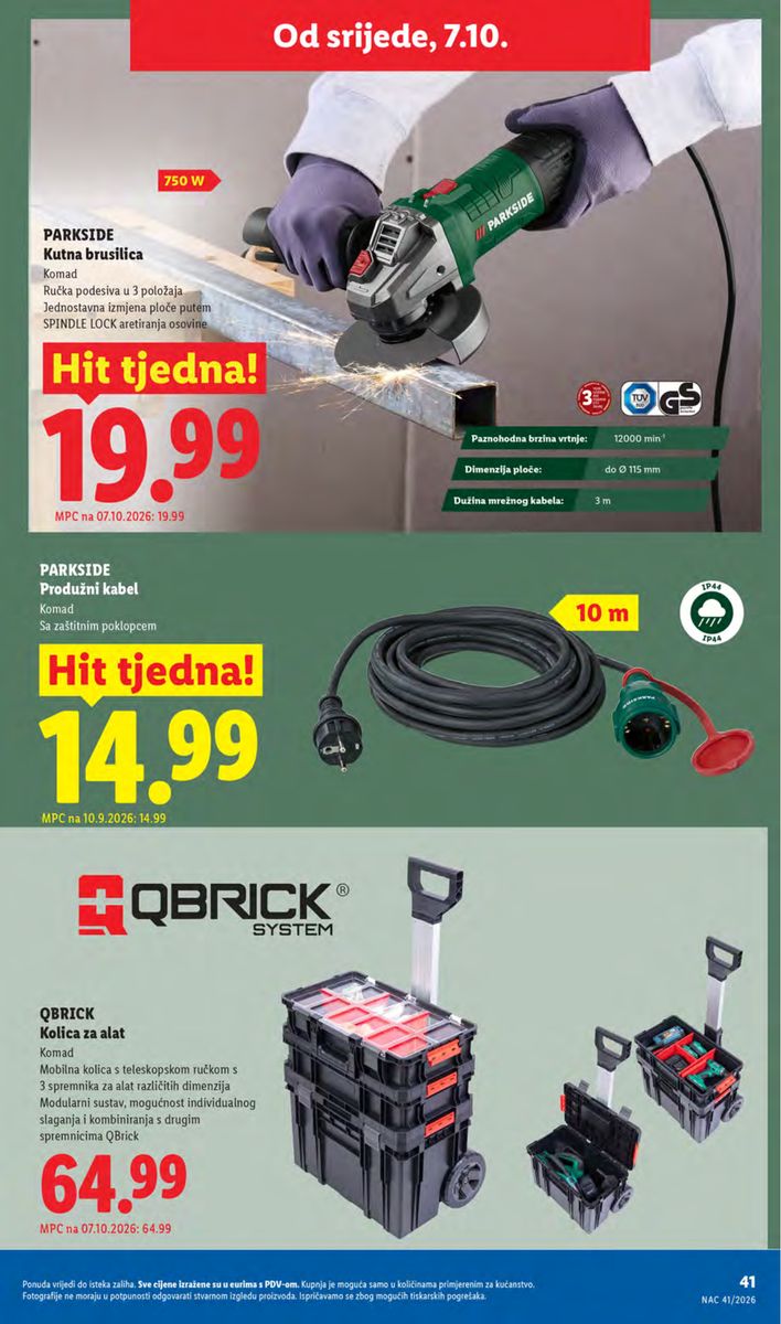 Lidl catalog page 41 — 2026-10-05 to 2026-10-11