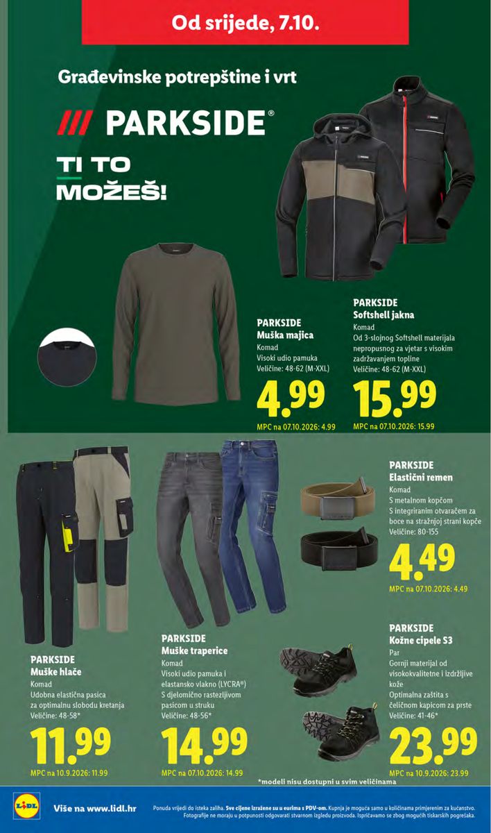 Lidl catalog page 46 — 2026-10-05 to 2026-10-11