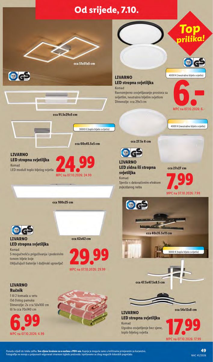Lidl catalog page 49 — 2026-10-05 to 2026-10-11