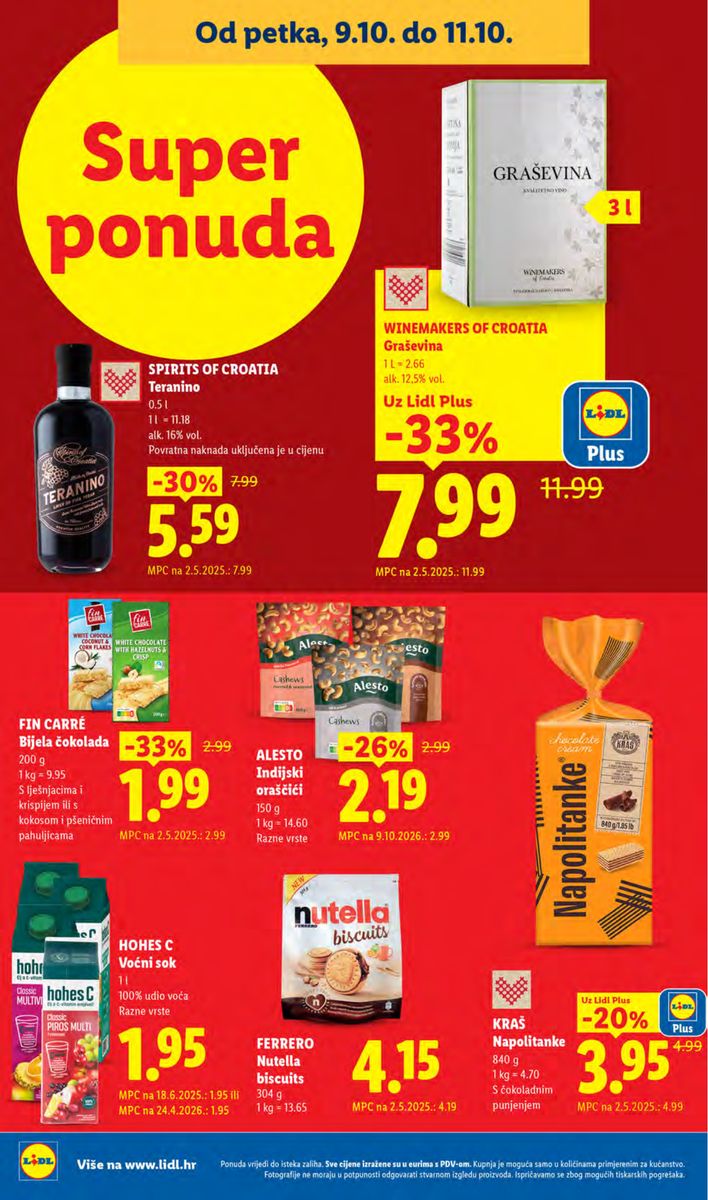 Lidl catalog page 72 — 2026-10-05 to 2026-10-11