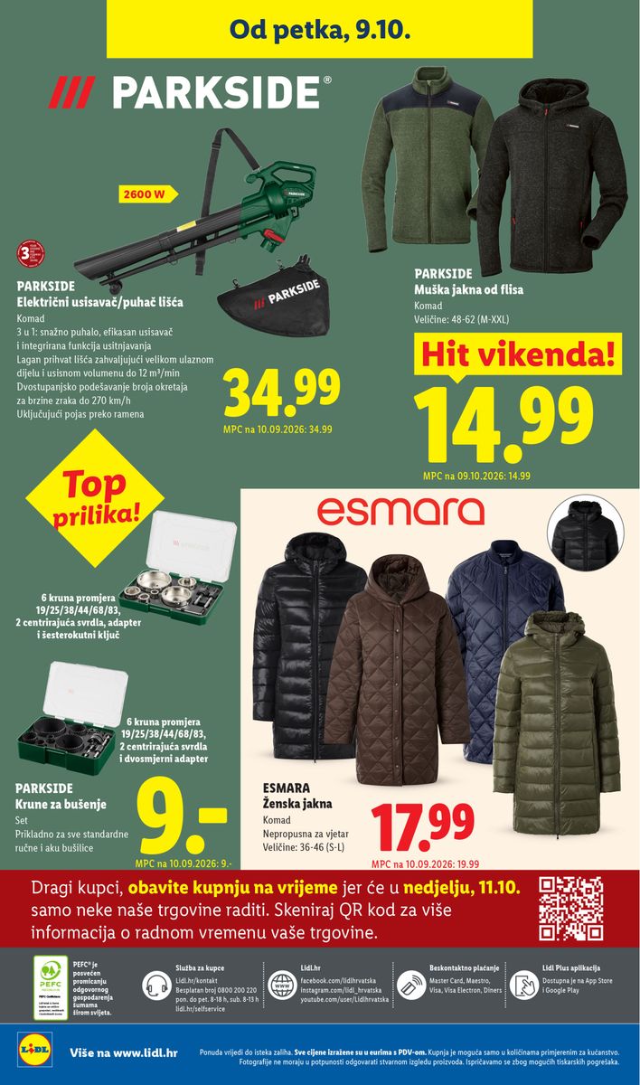 Lidl catalog page 74 — 2026-10-05 to 2026-10-11