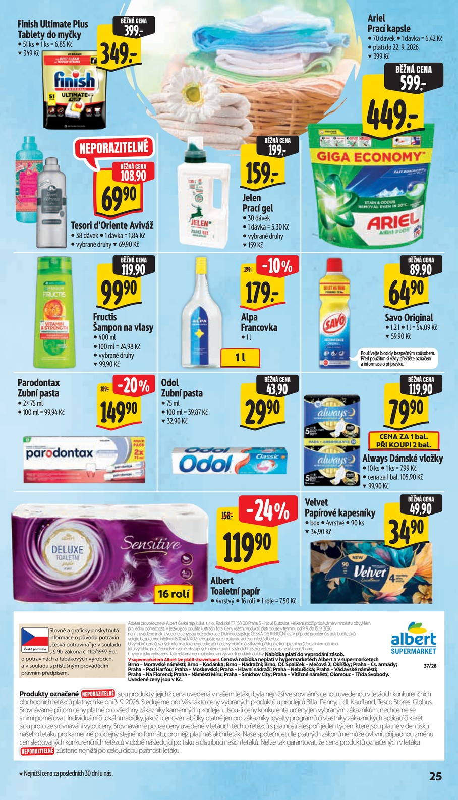 Albert catalog page 35 — 2026-09-09 to 2026-09-15