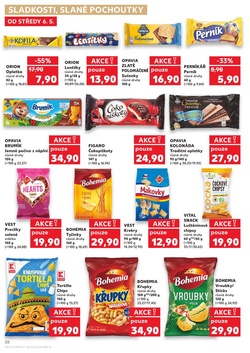Kaufland catalog page 38 — 2026-05-06 to 2026-05-12