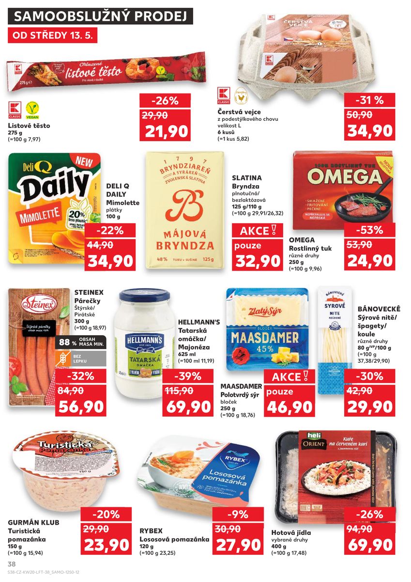 Kaufland catalog page 38 — 2026-05-13 to 2026-05-19
