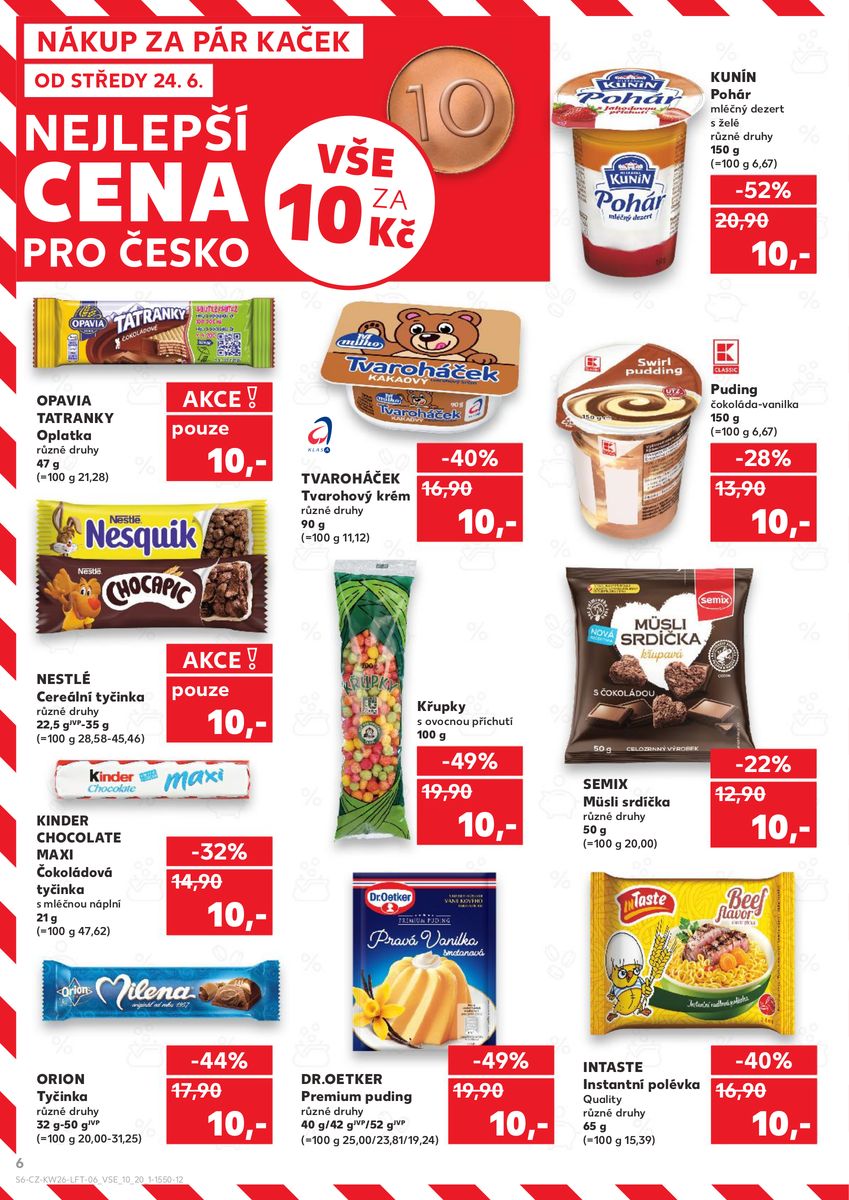 Kaufland catalog page 6 — 2026-06-24 to 2026-06-30
