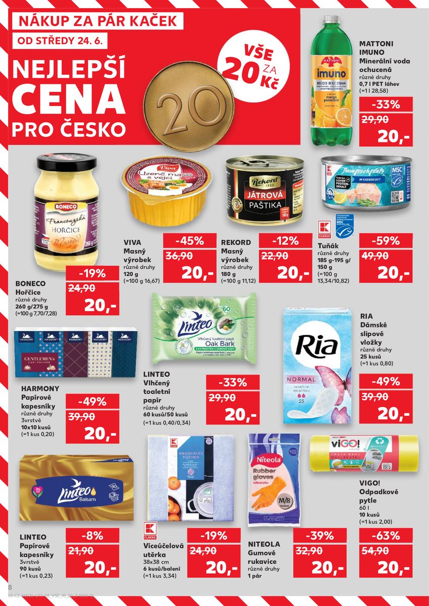 Kaufland catalog page 8 — 2026-06-24 to 2026-06-30