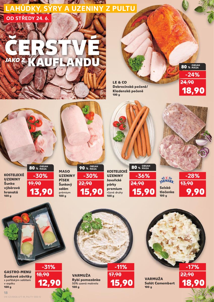 Kaufland catalog page 18 — 2026-06-24 to 2026-06-30