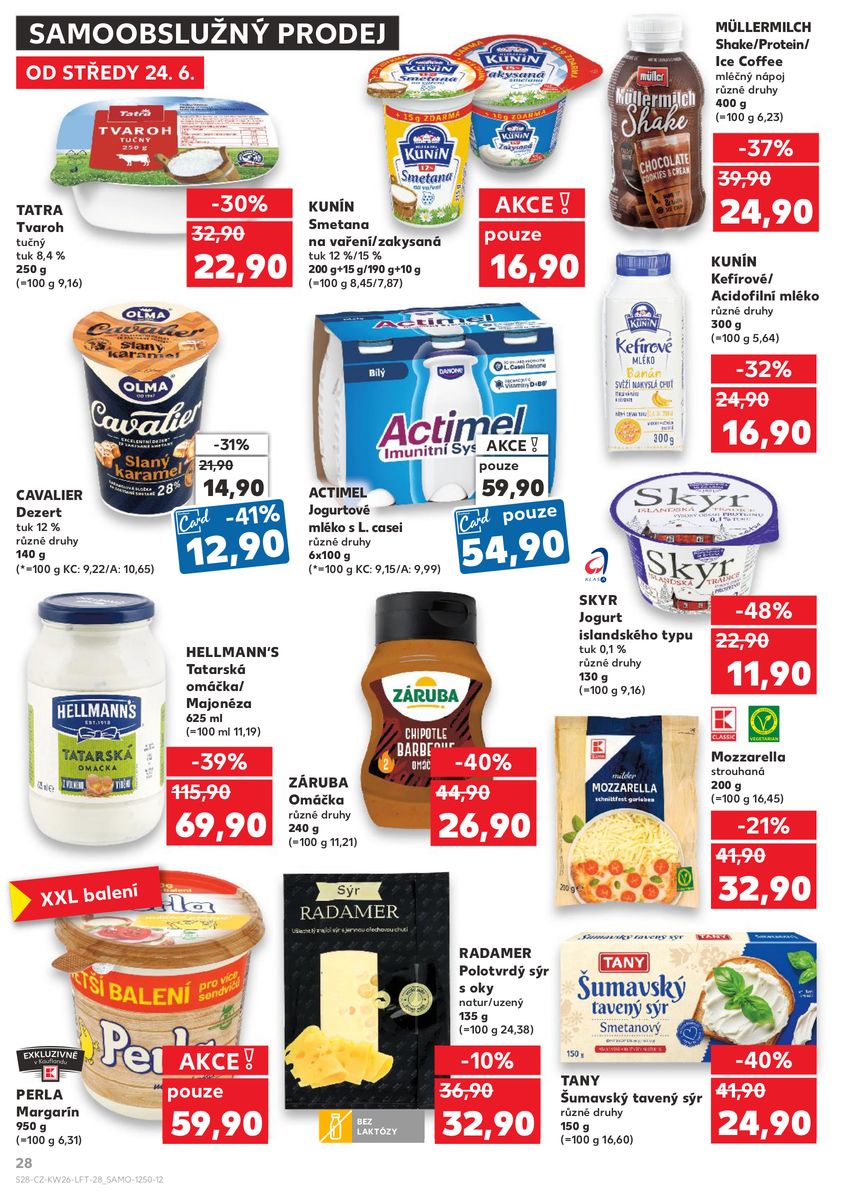 Kaufland catalog page 28 — 2026-06-24 to 2026-06-30