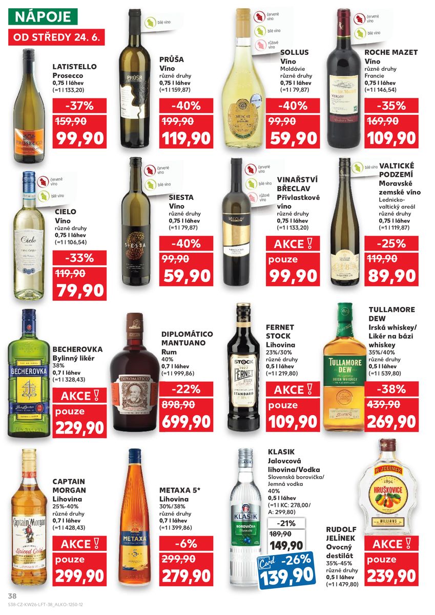 Kaufland catalog page 38 — 2026-06-24 to 2026-06-30