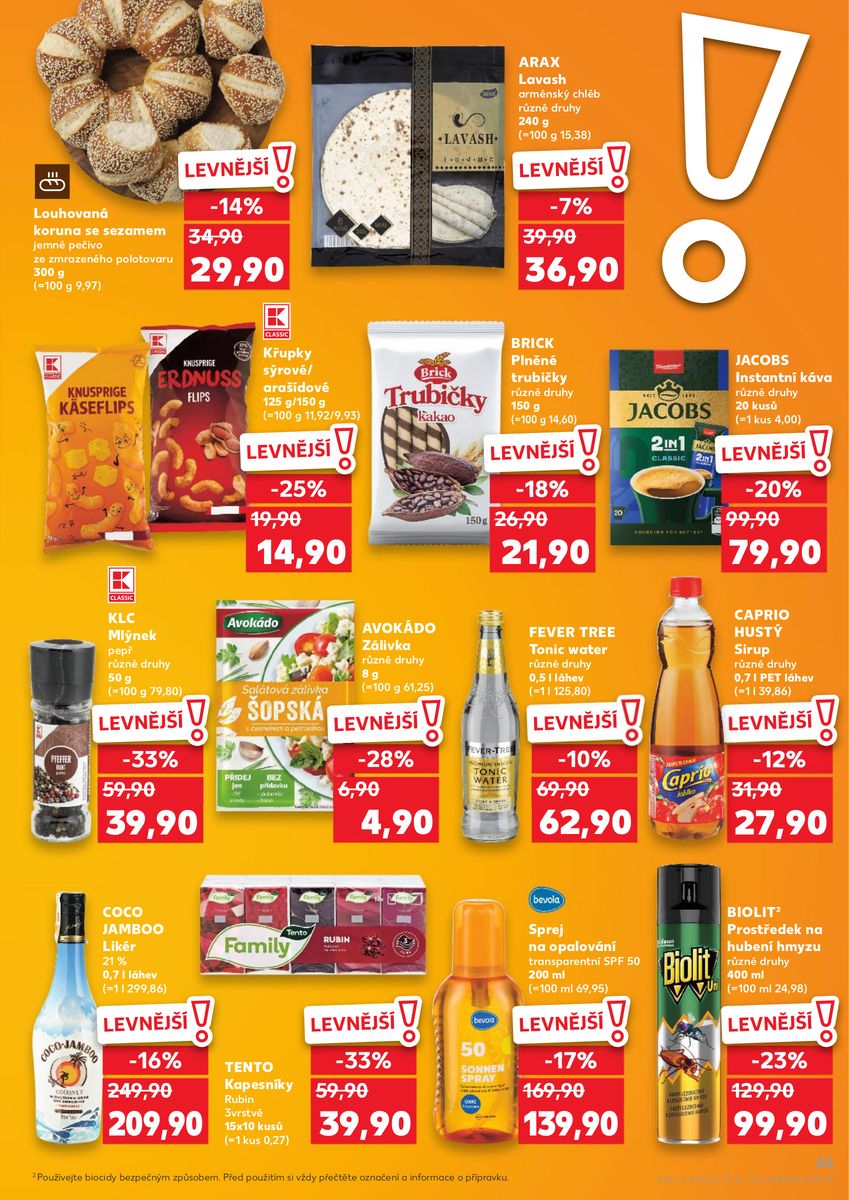 Kaufland catalog page 45 — 2026-06-24 to 2026-06-30