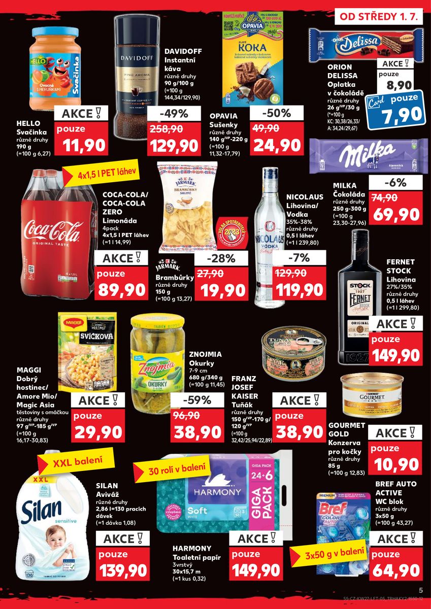 Kaufland catalog page 5 — 2026-07-01 to 2026-07-07