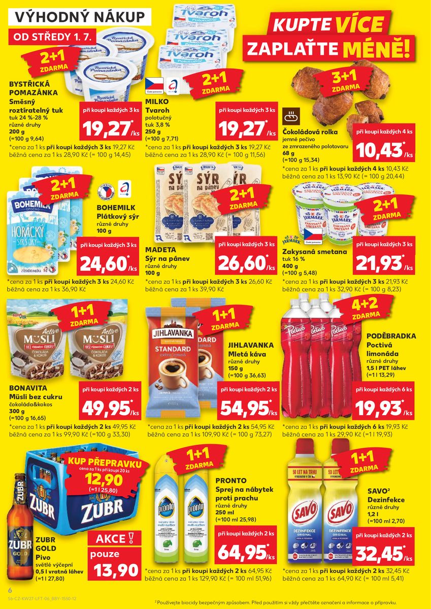 Kaufland catalog page 6 — 2026-07-01 to 2026-07-07