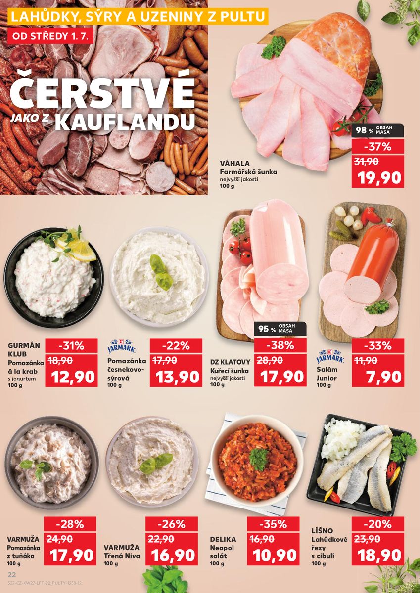 Kaufland catalog page 22 — 2026-07-01 to 2026-07-07