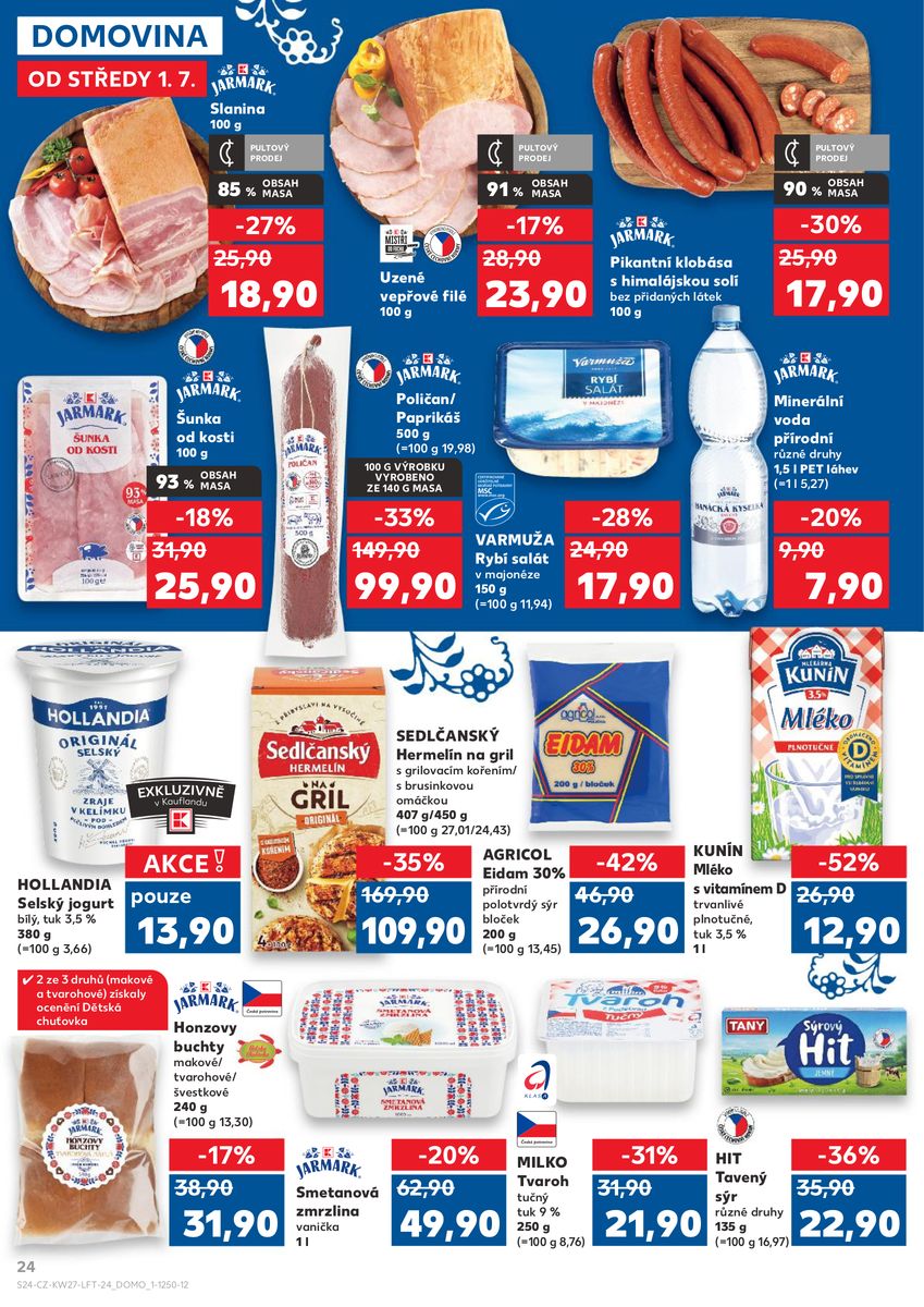 Kaufland catalog page 24 — 2026-07-01 to 2026-07-07