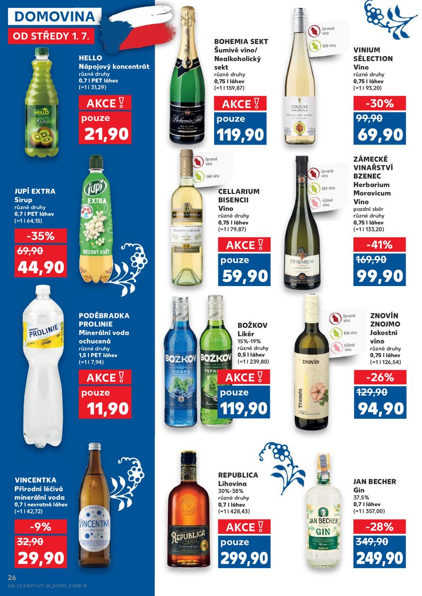 Kaufland catalog page 26 — 2026-07-01 to 2026-07-07
