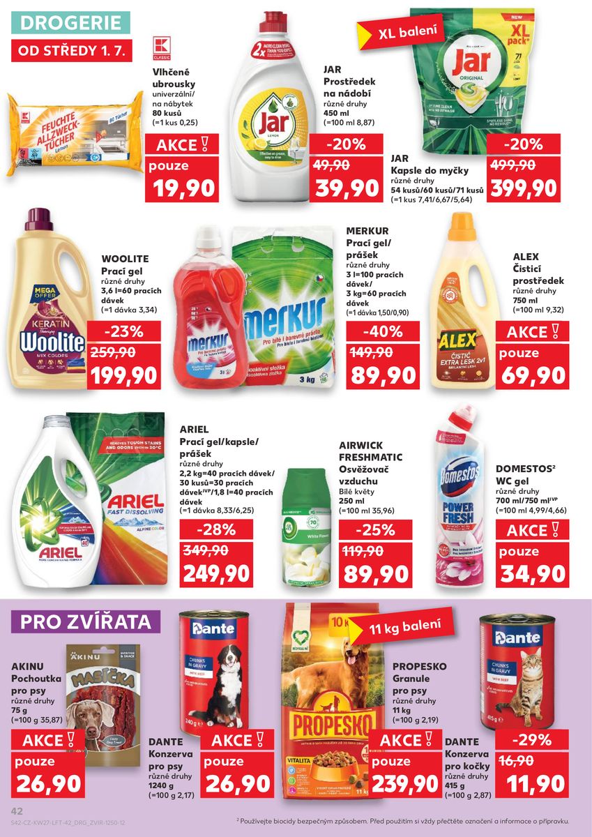 Kaufland catalog page 42 — 2026-07-01 to 2026-07-07