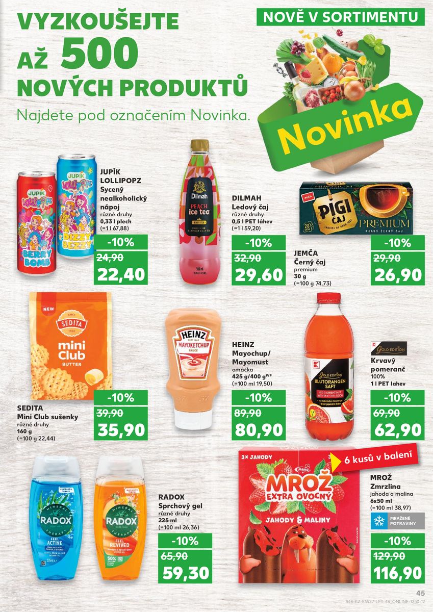 Kaufland catalog page 45 — 2026-07-01 to 2026-07-07
