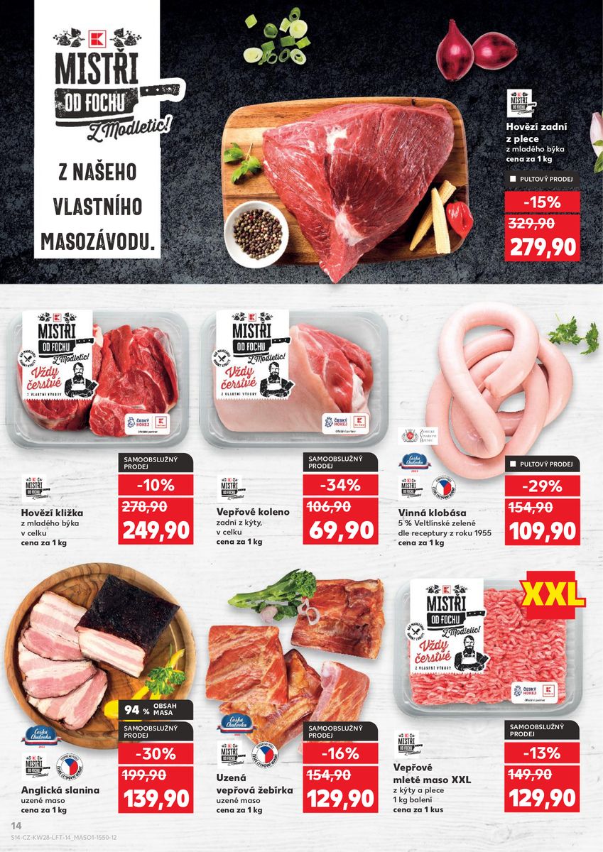 Kaufland catalog page 14 — 2026-07-08 to 2026-07-14