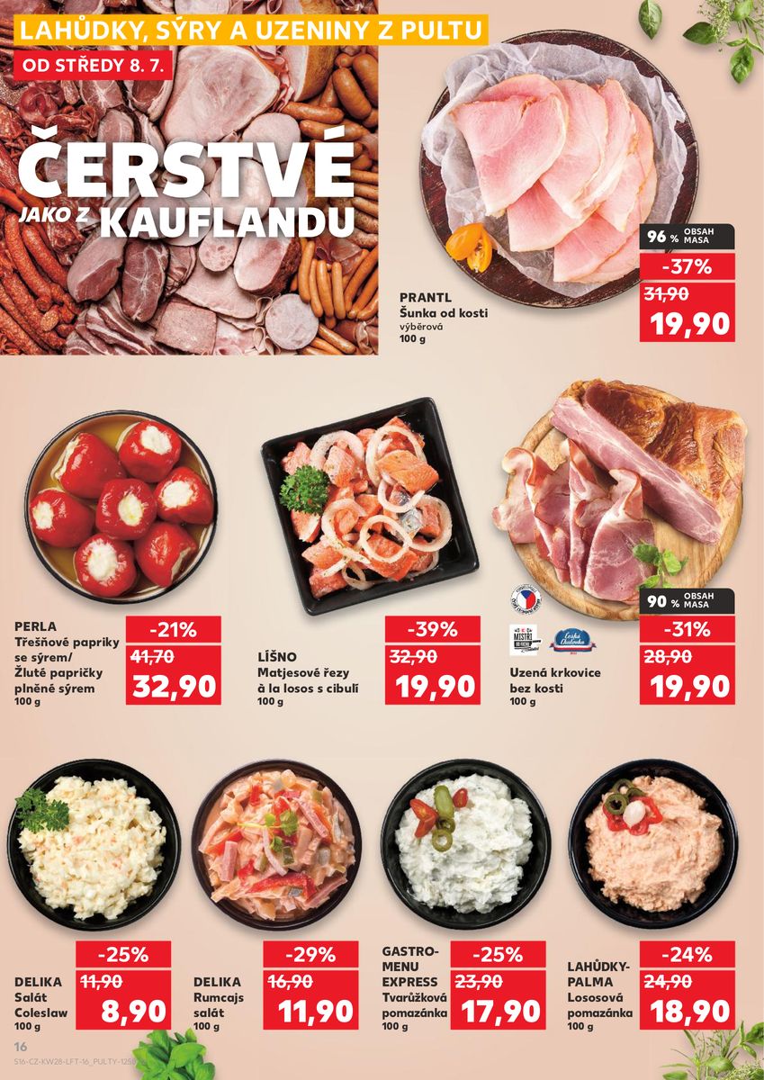 Kaufland catalog page 16 — 2026-07-08 to 2026-07-14