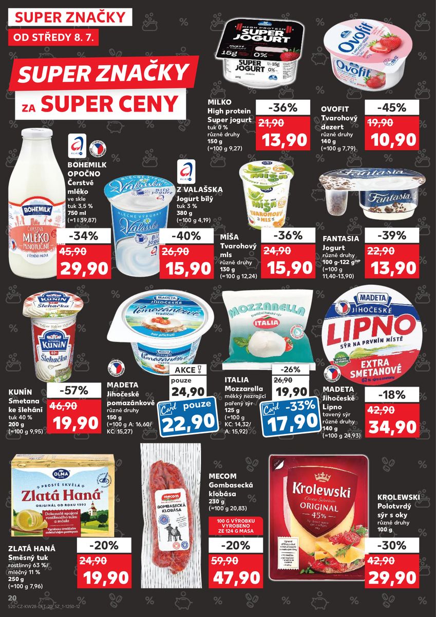 Kaufland catalog page 20 — 2026-07-08 to 2026-07-14