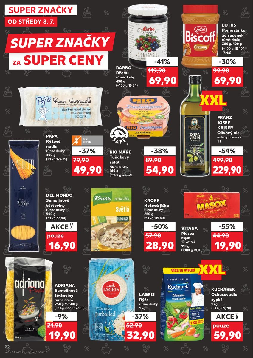 Kaufland catalog page 22 — 2026-07-08 to 2026-07-14