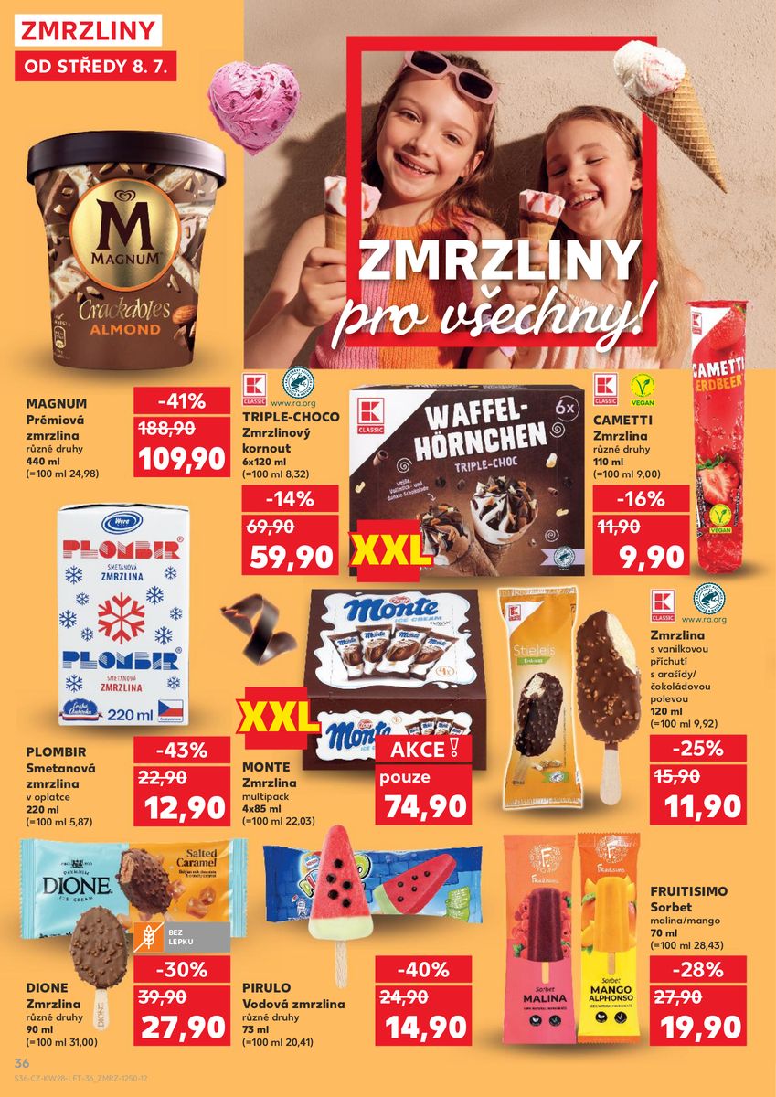 Kaufland catalog page 36 — 2026-07-08 to 2026-07-14