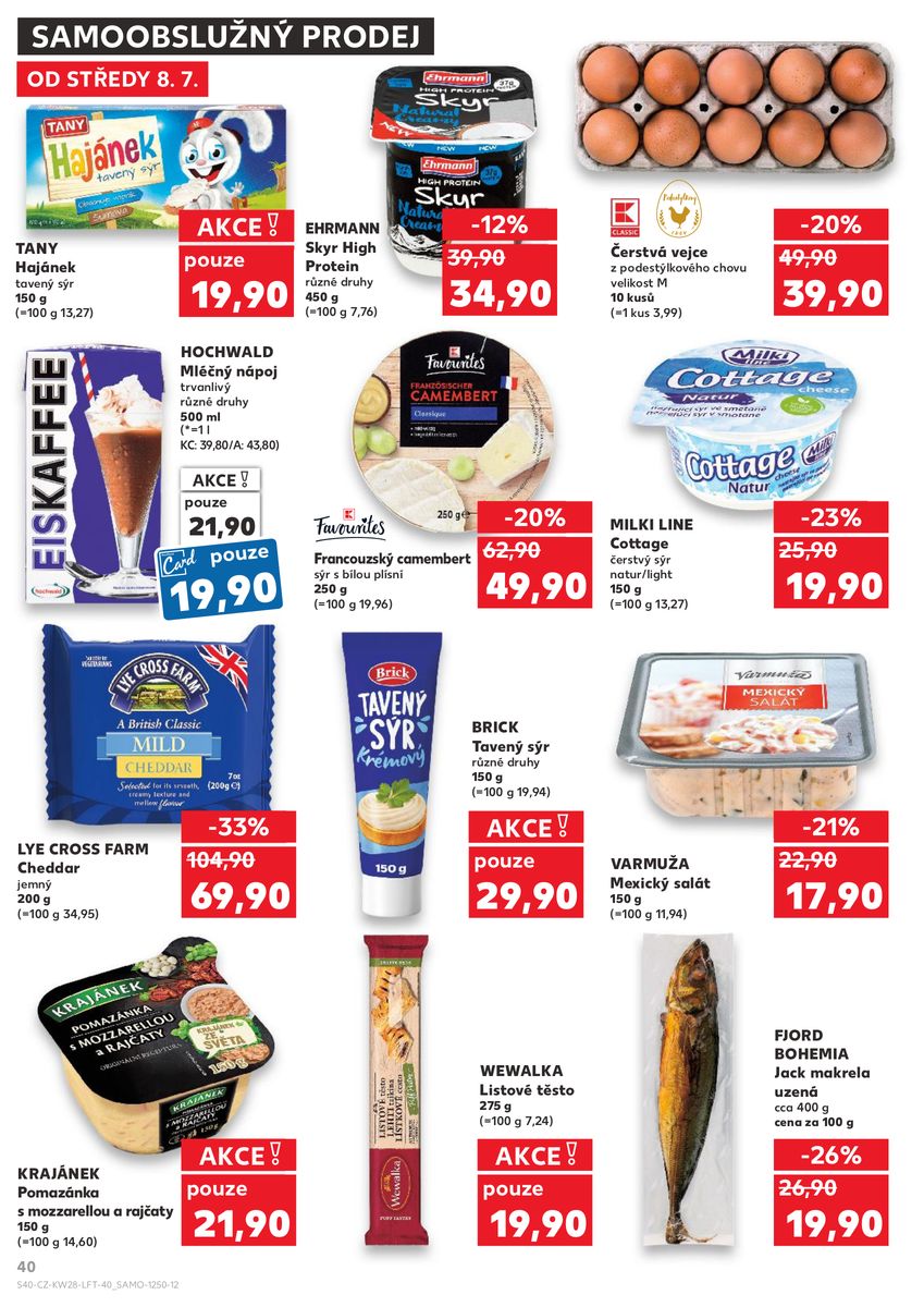 Kaufland catalog page 40 — 2026-07-08 to 2026-07-14