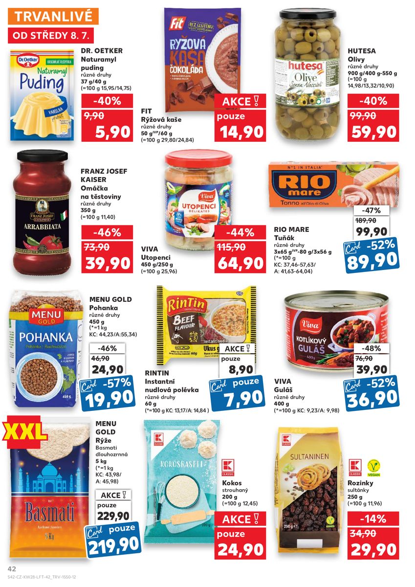 Kaufland catalog page 42 — 2026-07-08 to 2026-07-14