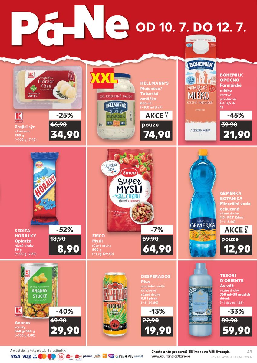 Kaufland catalog page 49 — 2026-07-08 to 2026-07-14