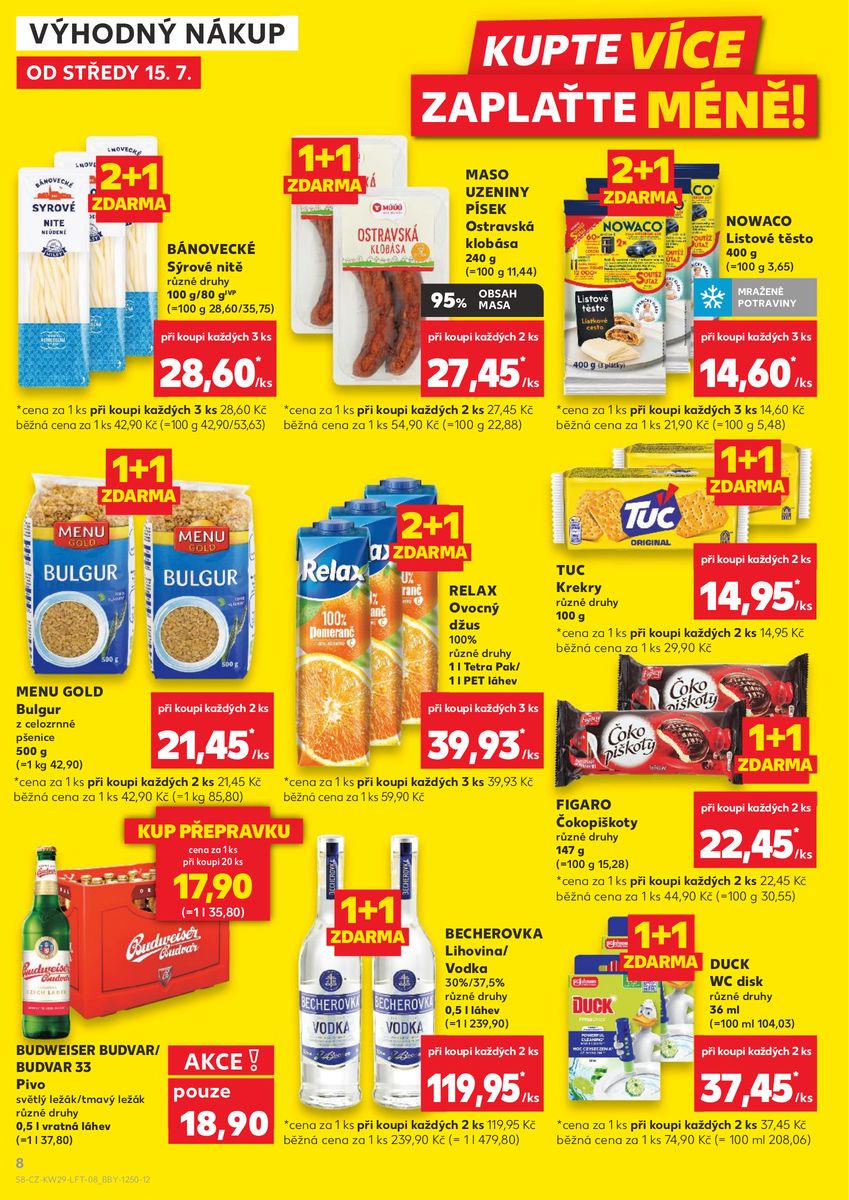Kaufland catalog page 8 — 2026-07-15 to 2026-07-21