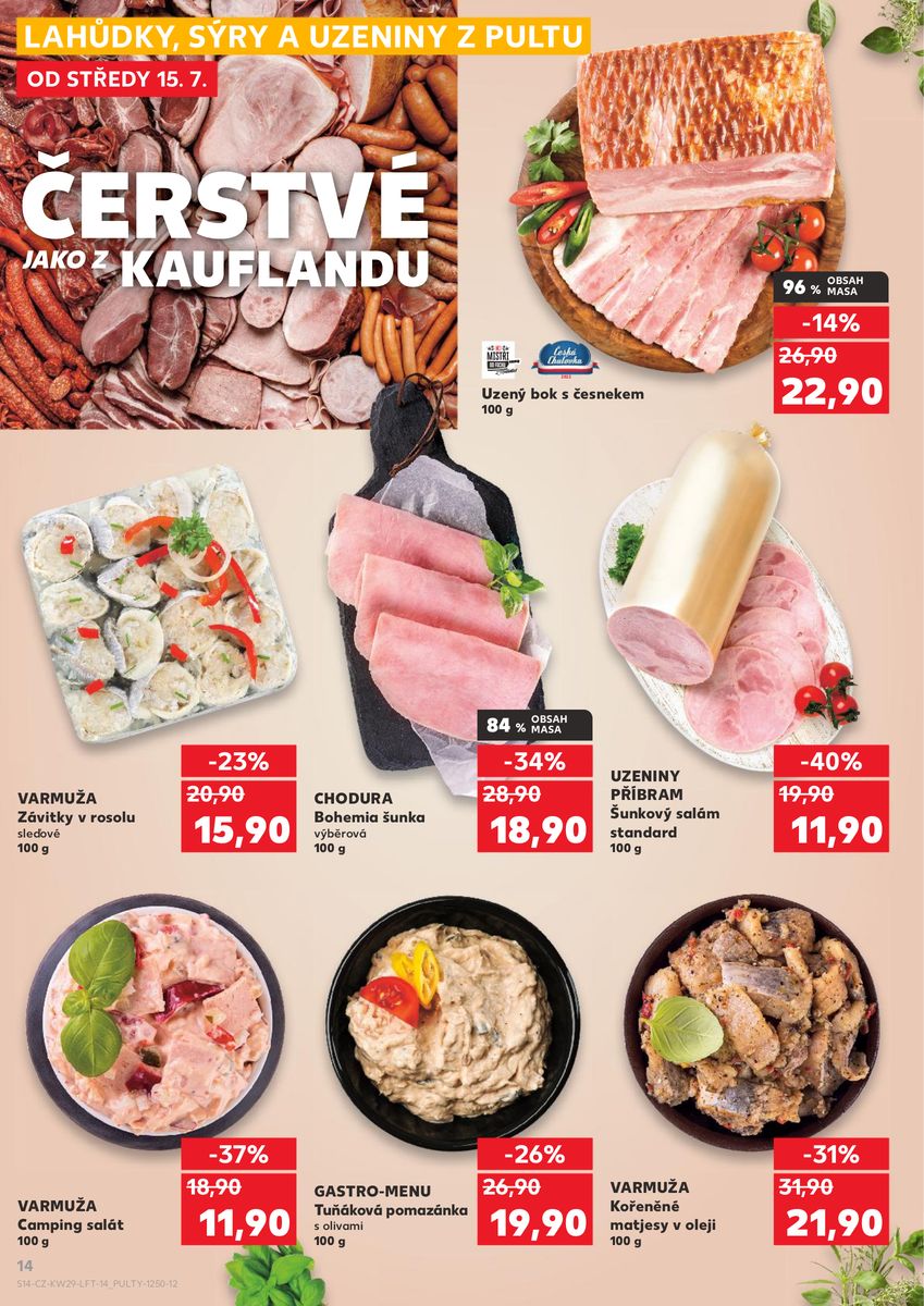 Kaufland catalog page 14 — 2026-07-15 to 2026-07-21